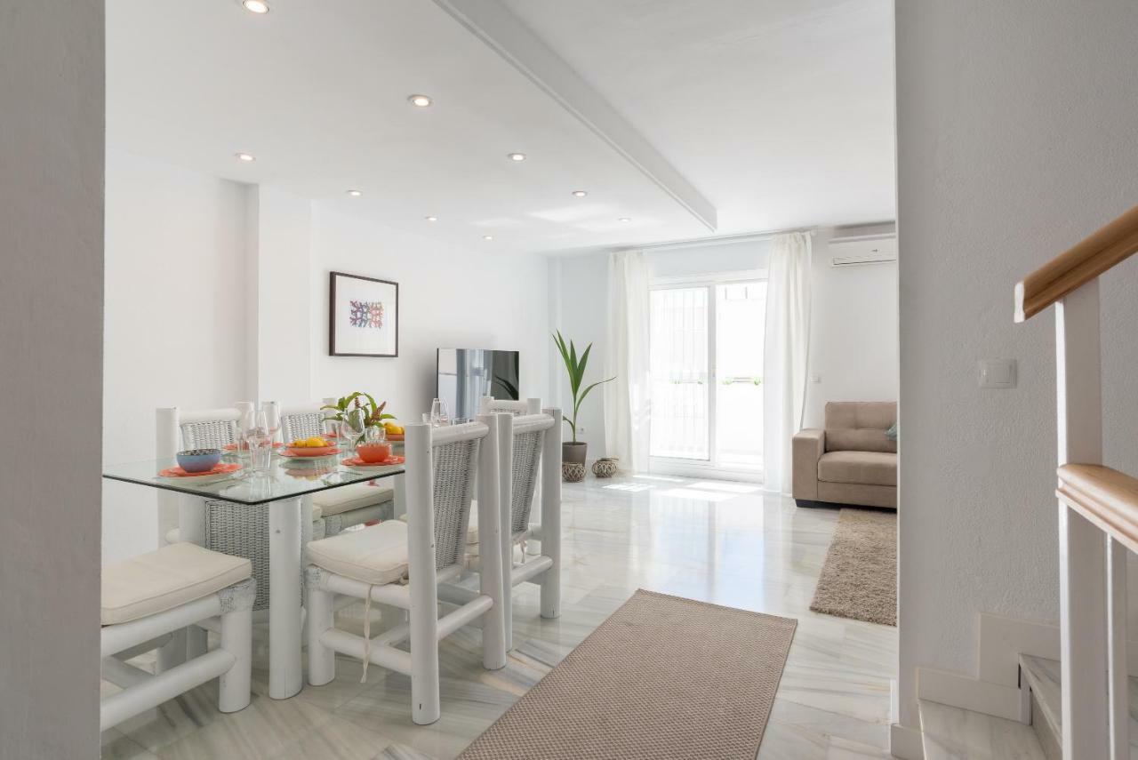 Villa Benalmadena: Adosado Con Piscina Y Jardin Extérieur photo