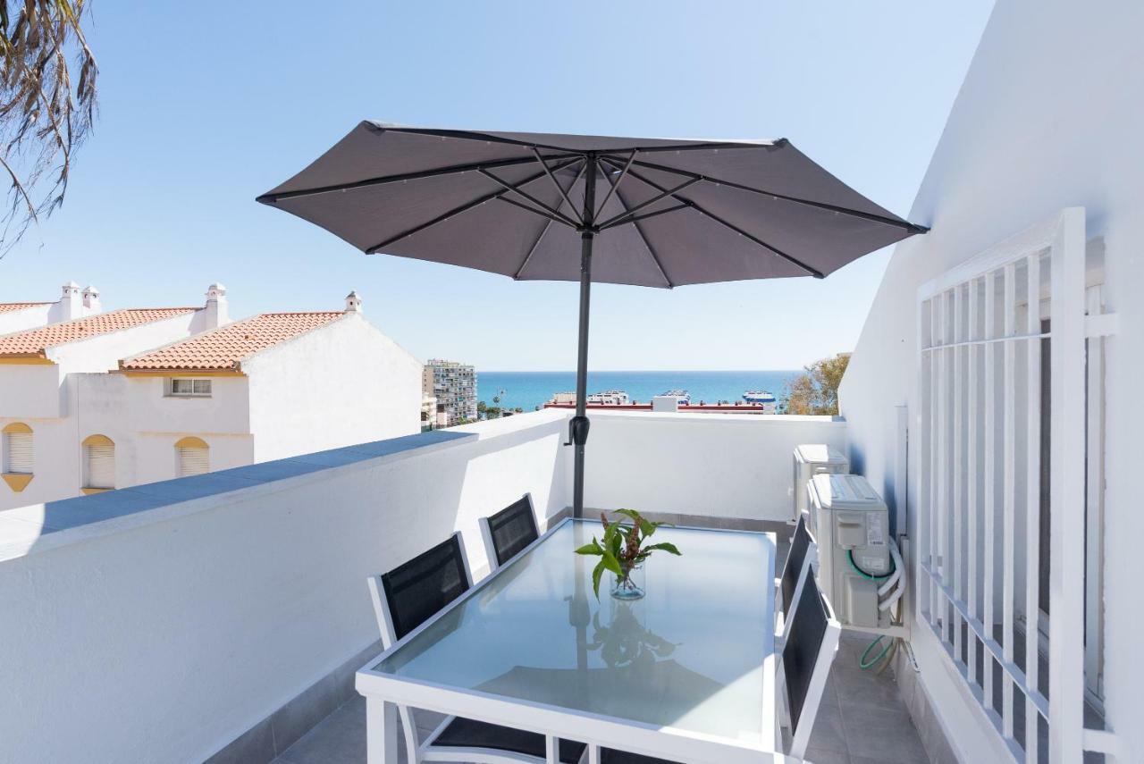 Villa Benalmadena: Adosado Con Piscina Y Jardin Extérieur photo
